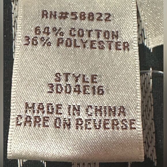 MSSP Max Studio Specialty Product Black Polka Dot Strip Skirt - Picture 4 of 10